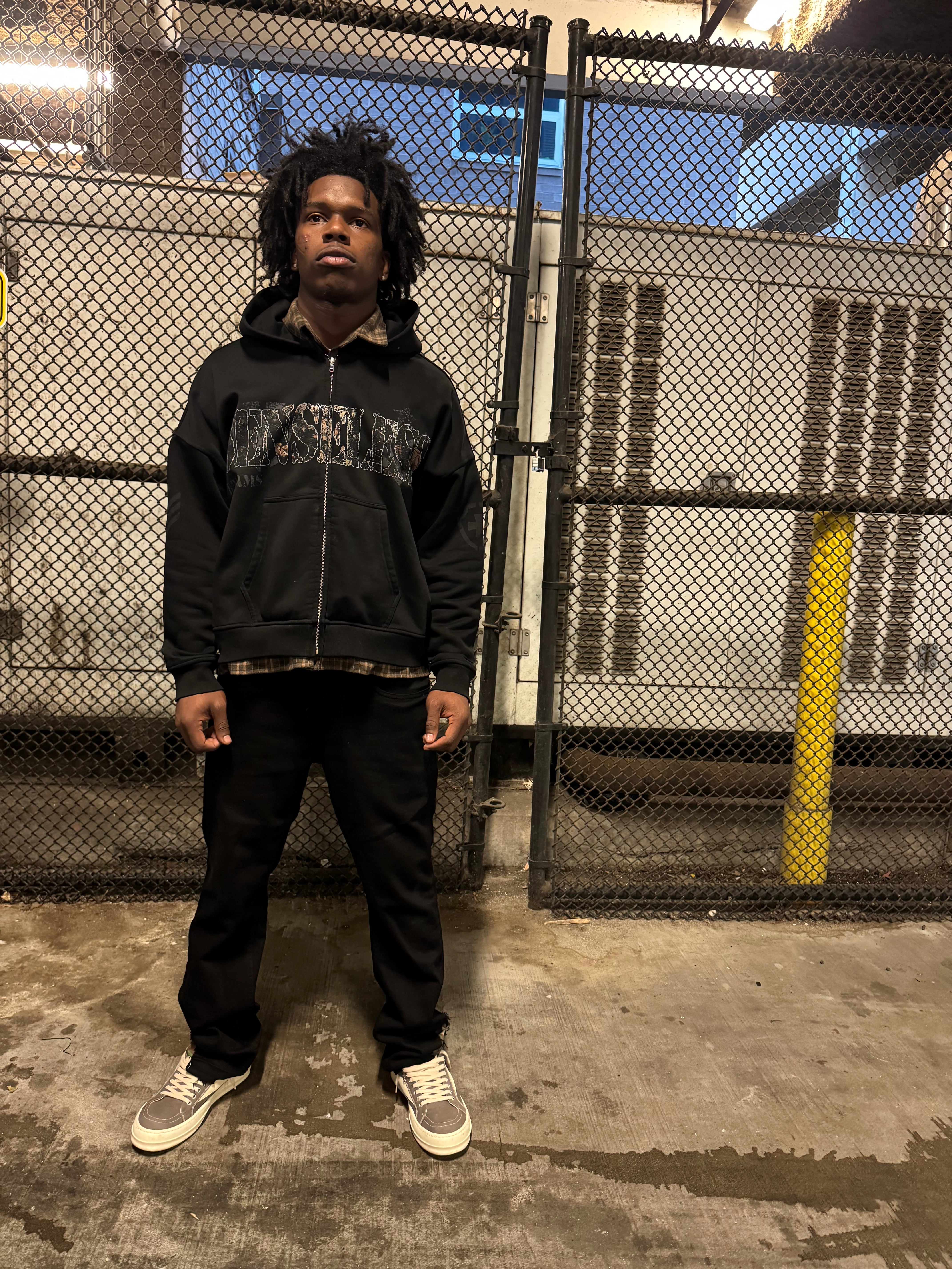 War Against Dreams Flannel Hoodie