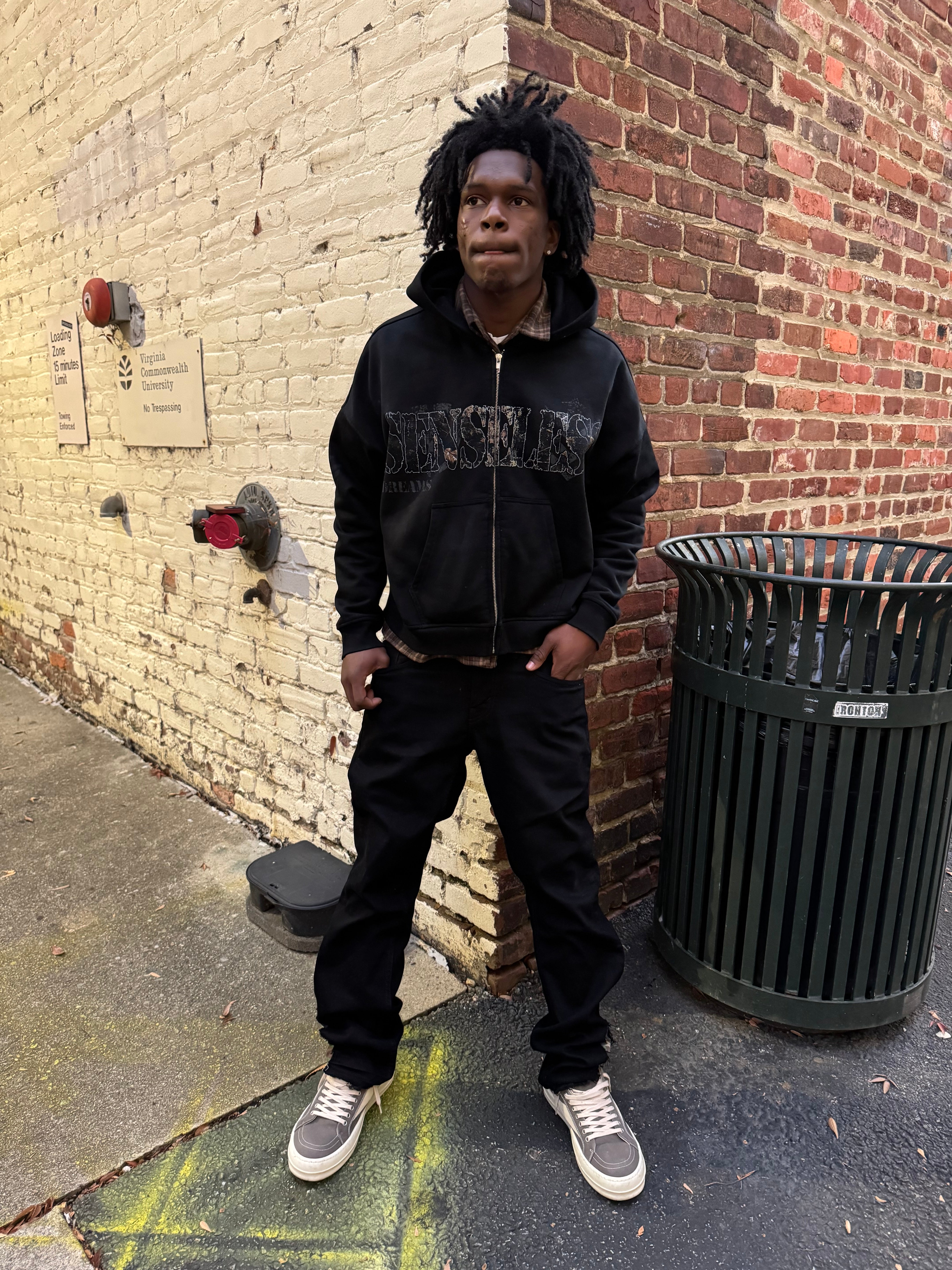 War Against Dreams Flannel Hoodie